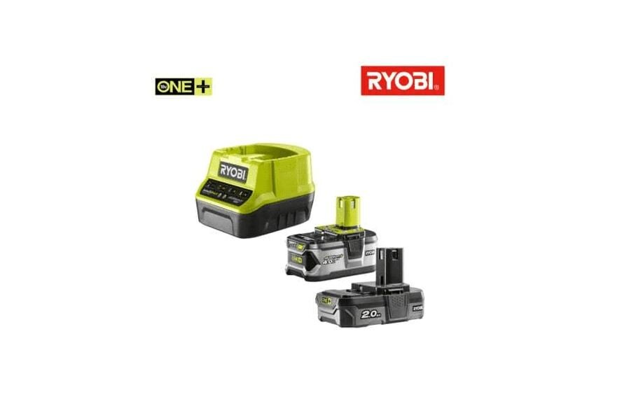 Akku 18V 2,0 Ah und Akku 4,0Ah und Ladegerät Ryobi ONE+ RC18120-242