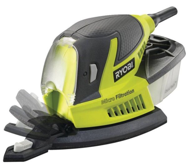 Ryobi RPS80-G Elektrisches Dreieck Deltaschleifer 99x149 mm