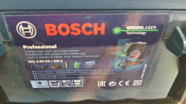 Bosch Professional Kombilaser GCL2-250CG+ RM2