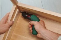 Bosch IXO Akkuschrauber Exzenter- und Winkelaufsatz Schrauberbits Ladeger&auml;t BOX