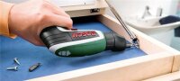 Bosch IXO Akkuschrauber Exzenter- und Winkelaufsatz Schrauberbits Ladeger&auml;t BOX