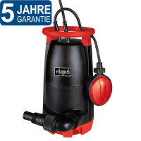 Scheppach SWP750 Kombitauchpumpe Pumpe Klarwasser Flachabsaugend 20000L/H 750W